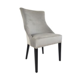 Krzesło tapicerowane tkaniną do jadalni w stylu nowojorskim MARBELLA 